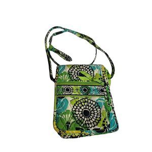 Womens Vera Bradley Crossbody Bag Purse Lime It Up Ladies Tote Bag Retired Rare